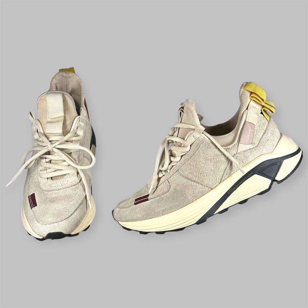 Clearweather Shoes Mens Size 8.5 Women’s 10 Contera Oatmeal Suede Sneakers